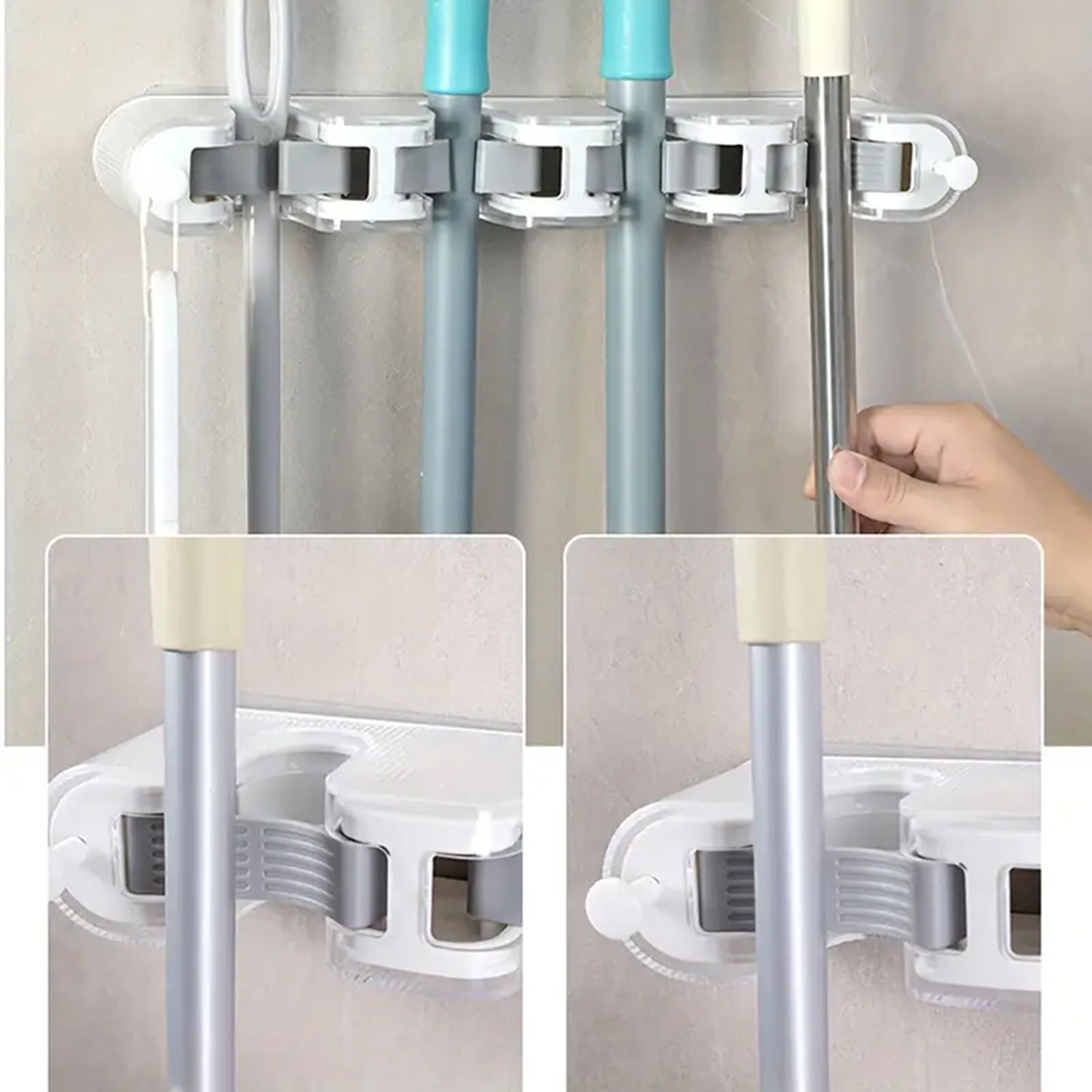 حامل المكنسة