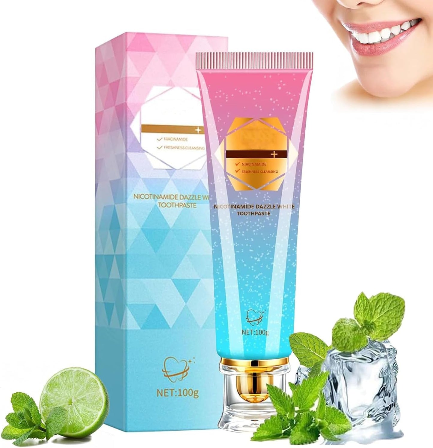 BodyAccel – Niacinamide Whitening Toothpaste 1