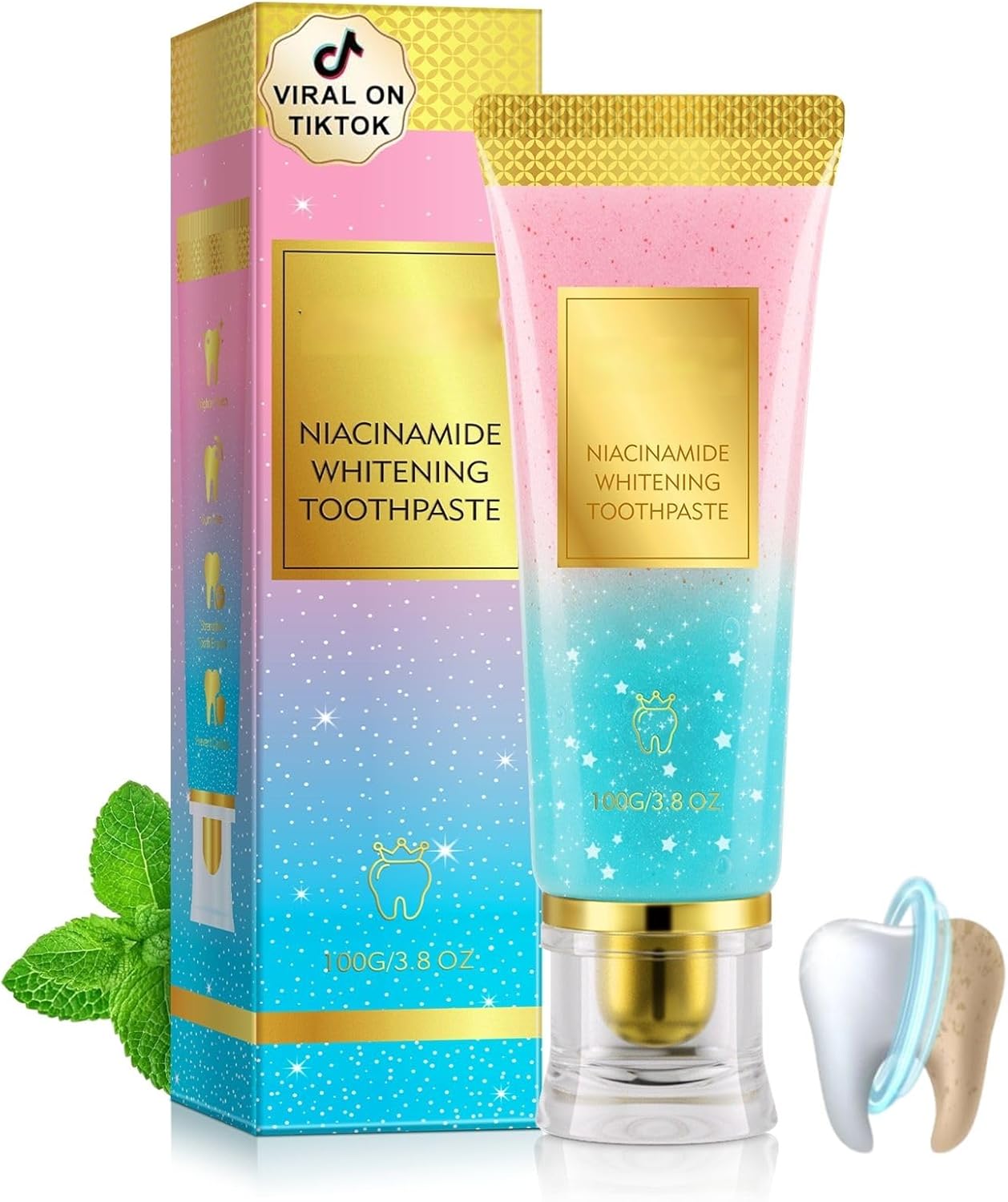 BodyAccel – Niacinamide Whitening Toothpaste 1